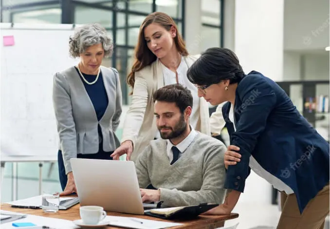 Equipo de consultoría empresarial